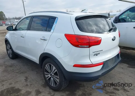 2015 Kia Sportage Ex from USA, damaged, VIN KNDPCCAC4F7701009